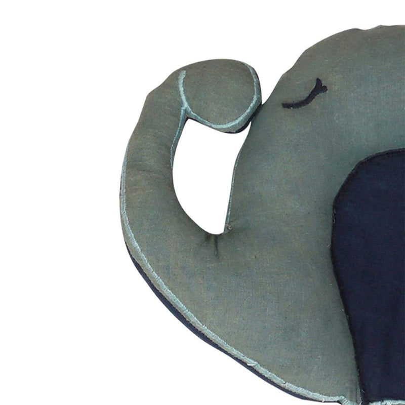 Buy Sleepy Elephant Pillow For Babies | Shop Verified Sustainable Pillow on Brown Living™