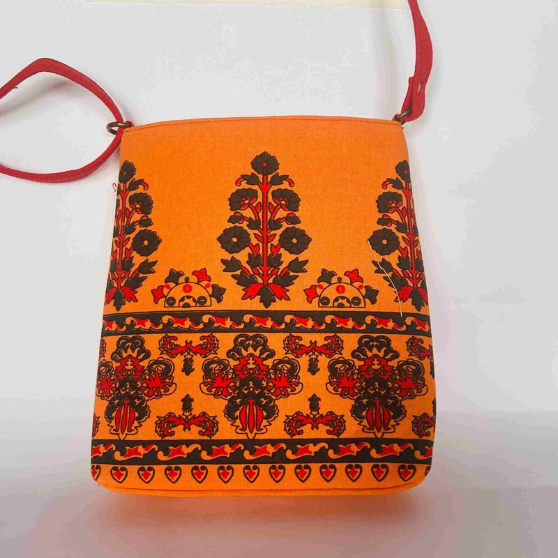 Buy Sling Bag - Pure Cotton- Traditional Indian Print | Shop Verified Sustainable Womens Bag on Brown Living™