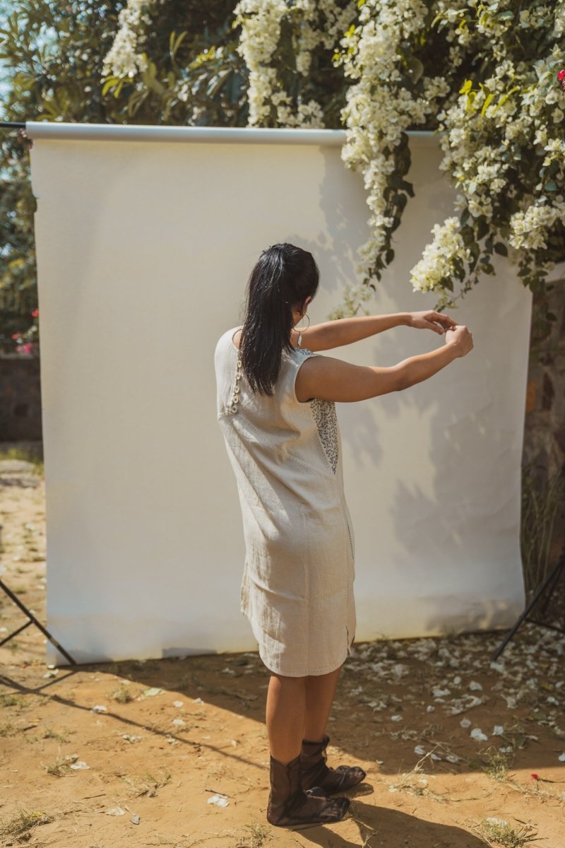 Buy Sonder Cotton Shift Dress | Shop Verified Sustainable Womens Dress on Brown Living™