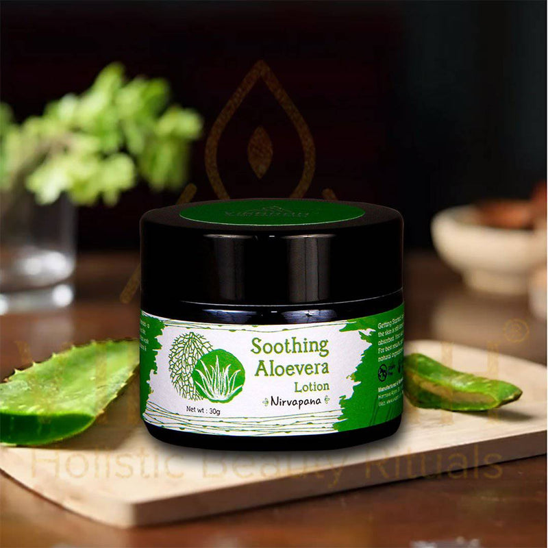 Buy Soothing Aloevera Lotion | Shop Verified Sustainable Face Moisturizer on Brown Living™