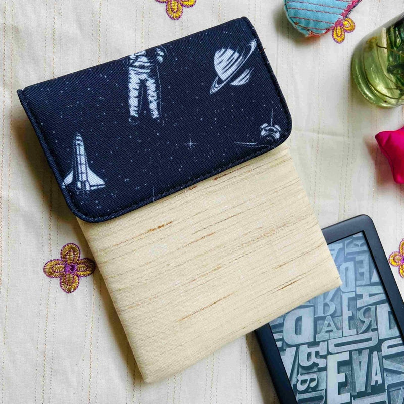 Buy Special Kindle Sleeve - Saturn says hi Astronaut leaves | Shop Verified Sustainable Tech Accessories on Brown Living™