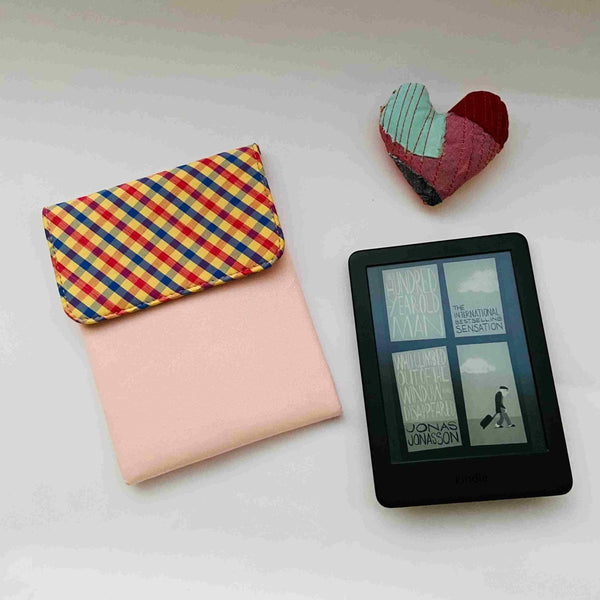 Buy Special Pink Kindle Paperwhite Sleeve- Checkers | Shop Verified Sustainable Tech Accessories on Brown Living™