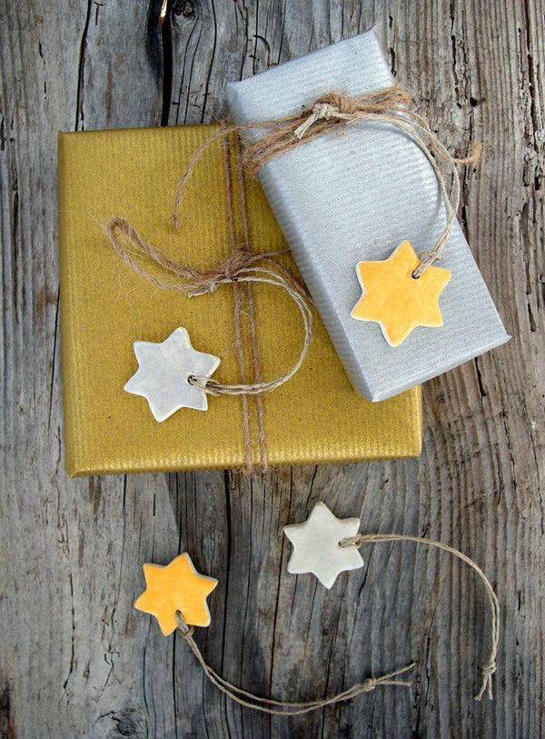 Buy Star of Bethlehem Tree ornaments - Set of 4 | Shop Verified Sustainable Decor & Artefacts on Brown Living™