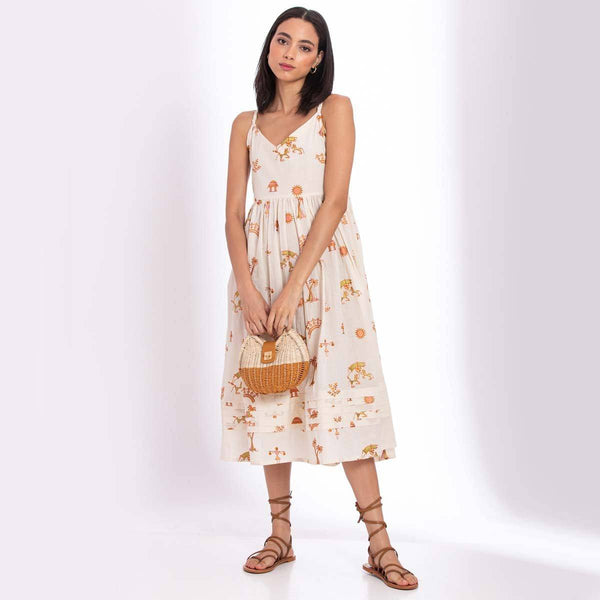 Buy Strappy Summer Dress | Shop Verified Sustainable Womens Dress on Brown Living™