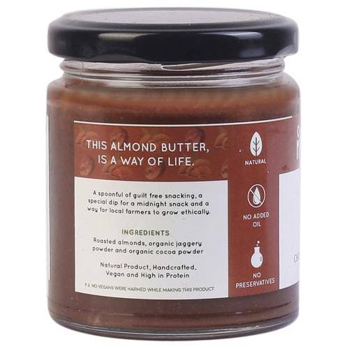 Buy Sublime Chocolate Almond Butter | Shop Verified Sustainable Jams & Spreads on Brown Living™