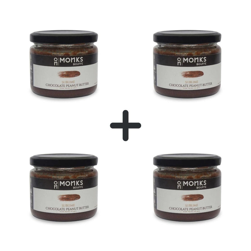 Buy Sublime Chocolate Peanut Butter - Pack of 4 | Shop Verified Sustainable Jams & Spreads on Brown Living™