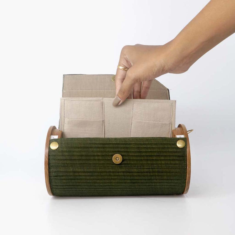 Buy Summer Bloom Round Clutch | Shop Verified Sustainable Womens Bag on Brown Living™