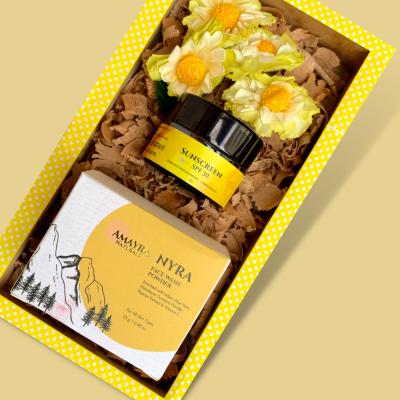 Buy Sunshine Yellow Gift Pack - Rice & Turmeric | Shop Verified Sustainable Gift Hampers on Brown Living™