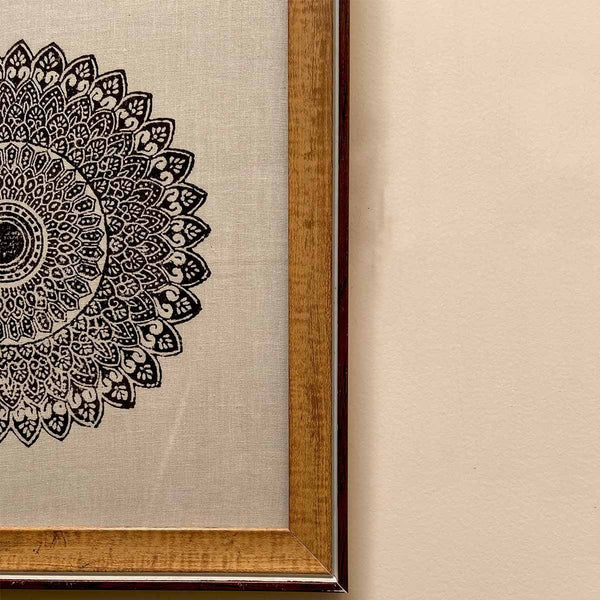 Buy Tasveer Mandala Block Print Frames | Shop Verified Sustainable Wall Decor on Brown Living™