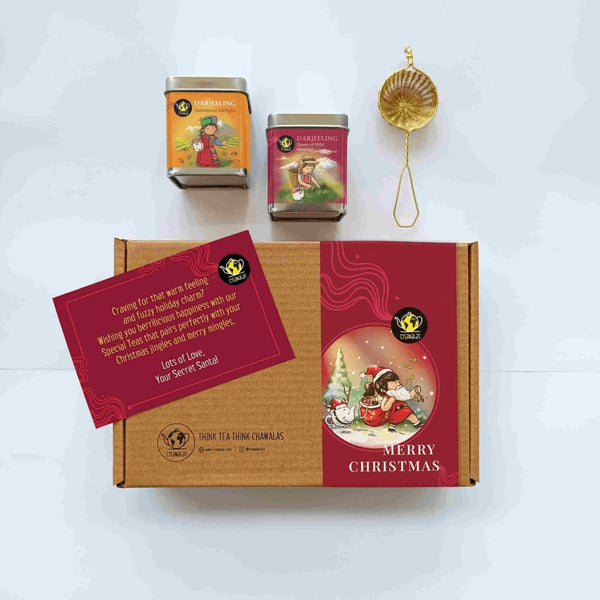 Buy Tea ParTea for Two | Darjeeling Tea | Black Tea | Christmas Gift | Shop Verified Sustainable Tea on Brown Living™