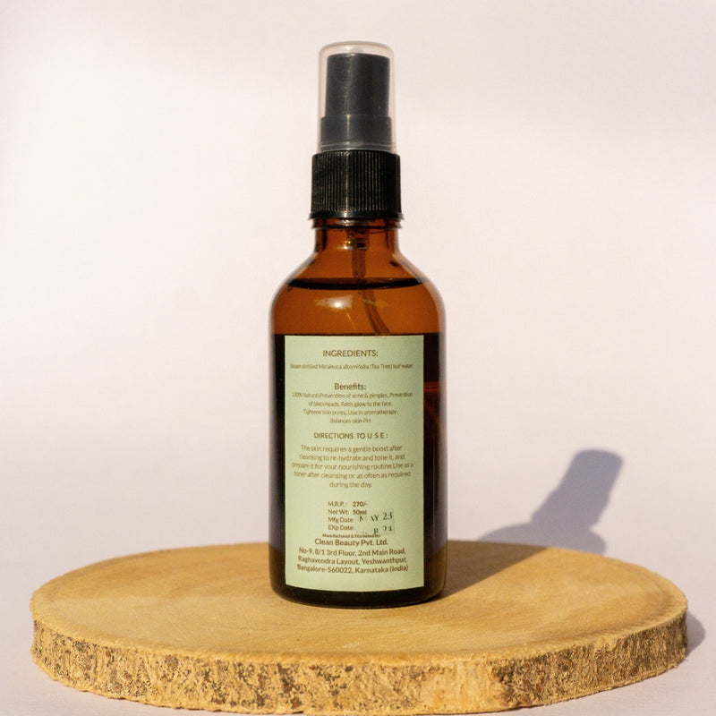 Tea Tree Facial Mist - 50ml | Natural Face Care | Verified Sustainable Body Mist on Brown Living™