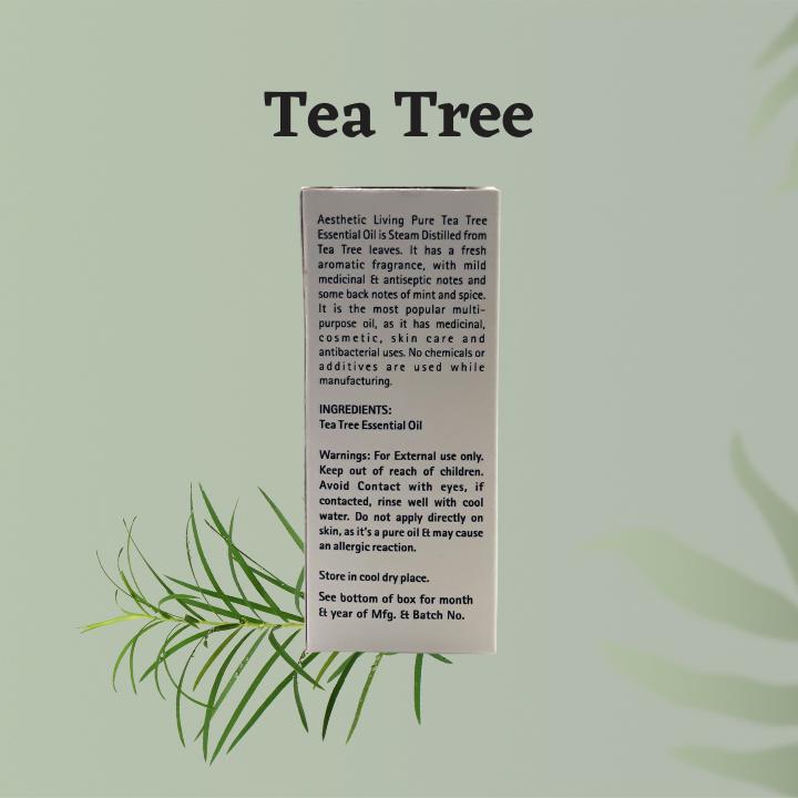 Buy Tea Tree Pure Essential Oil 15 ml | Shop Verified Sustainable Essential Oils on Brown Living™