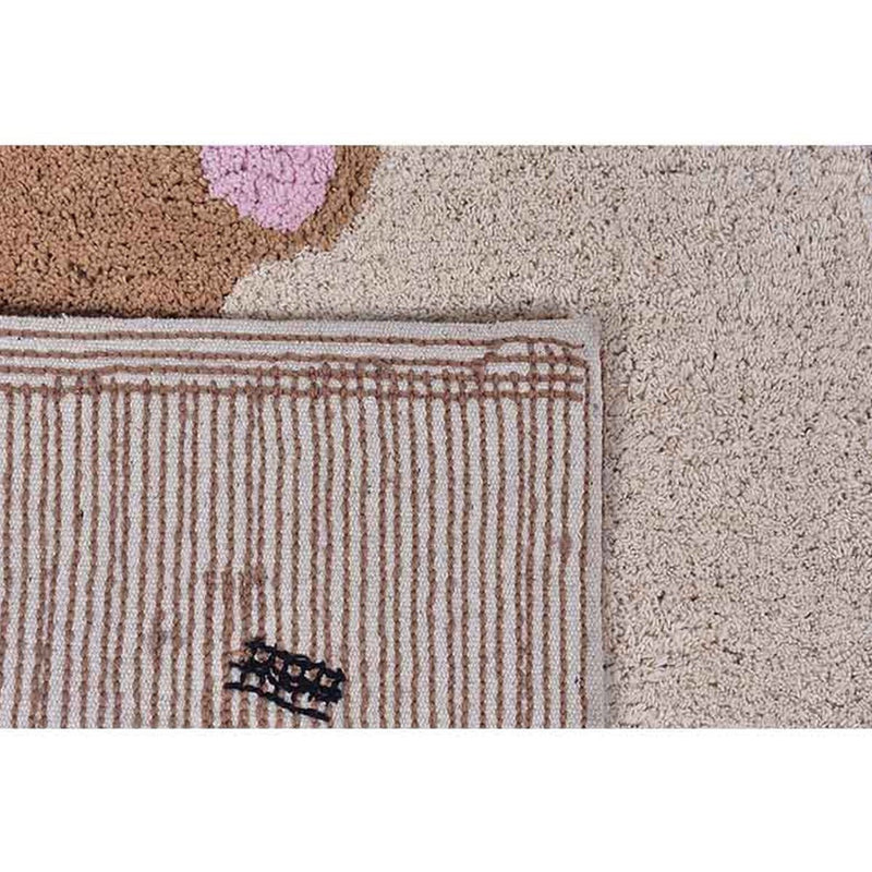 Buy Teddy In The Bath Cotton Bathmat | Shop Verified Sustainable Mats & Rugs on Brown Living™