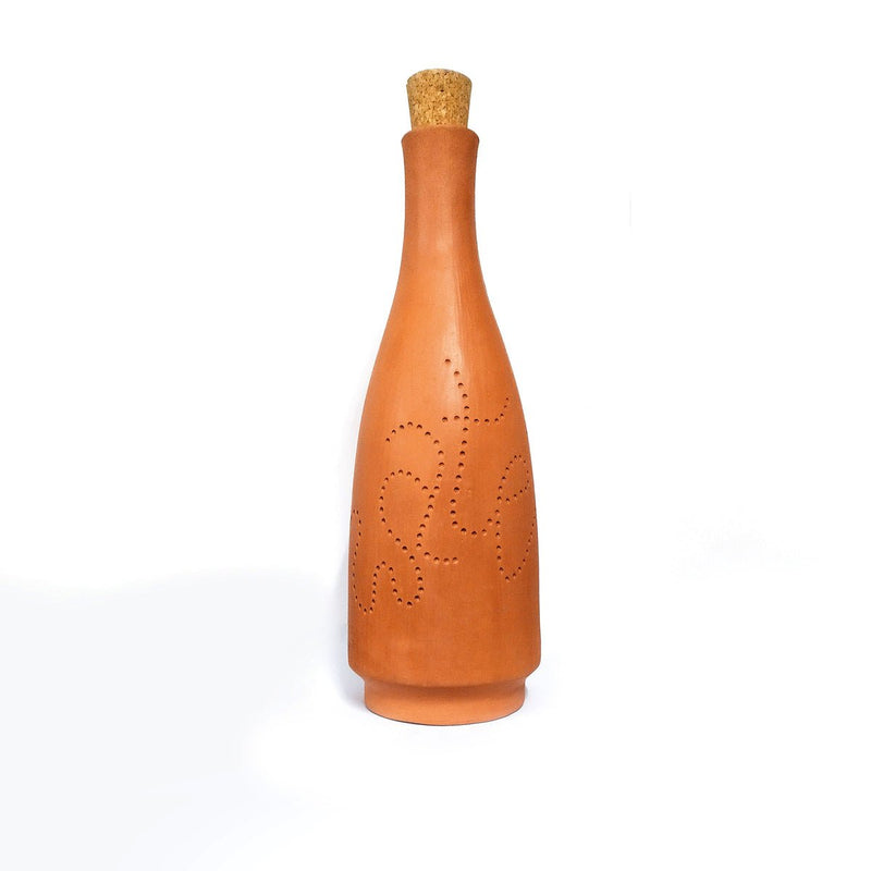 Buy Terracotta Water Bottle- Bot- Capacity 1.0L Approx | Shop Verified Sustainable Products on Brown Living