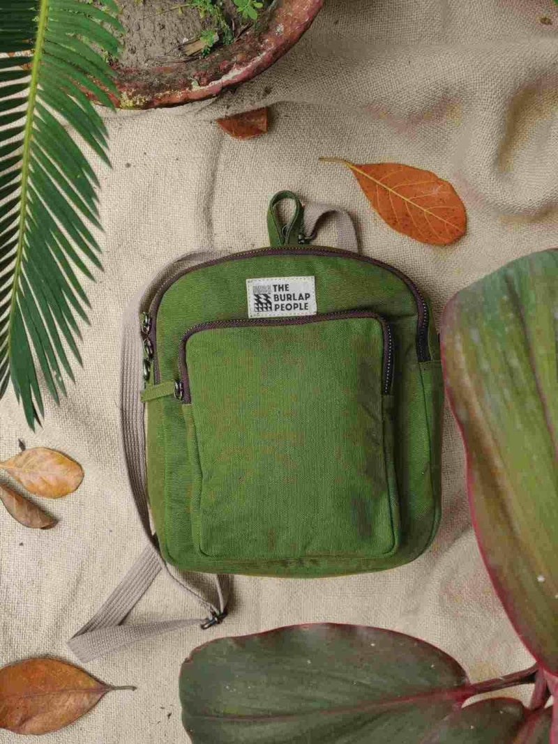 Buy The All Day Every Day Backpack in Moss Green | Shop Verified Sustainable Backpacks on Brown Living™