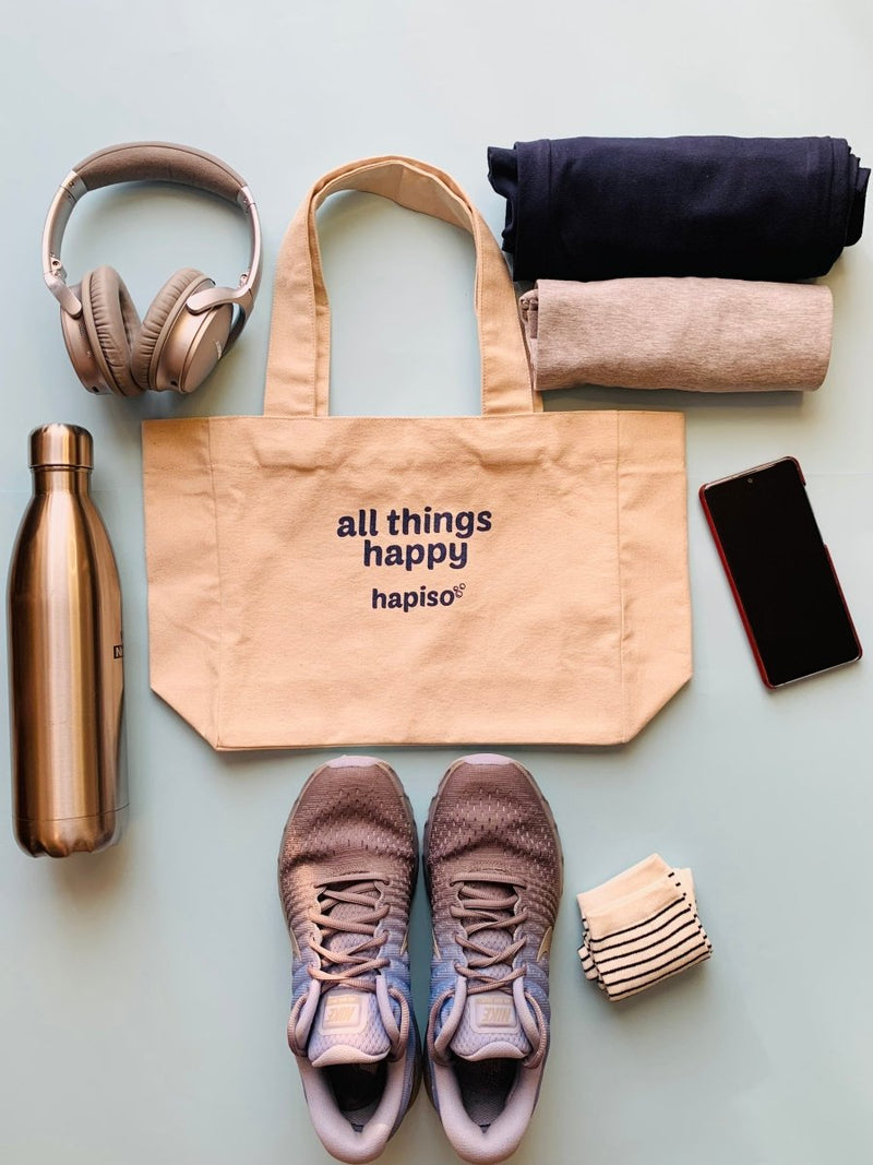 Buy The Happy Box | 2 packs of laundry pods | Canvas bag | Candle | Shop Verified Sustainable Cleaning Supplies on Brown Living™