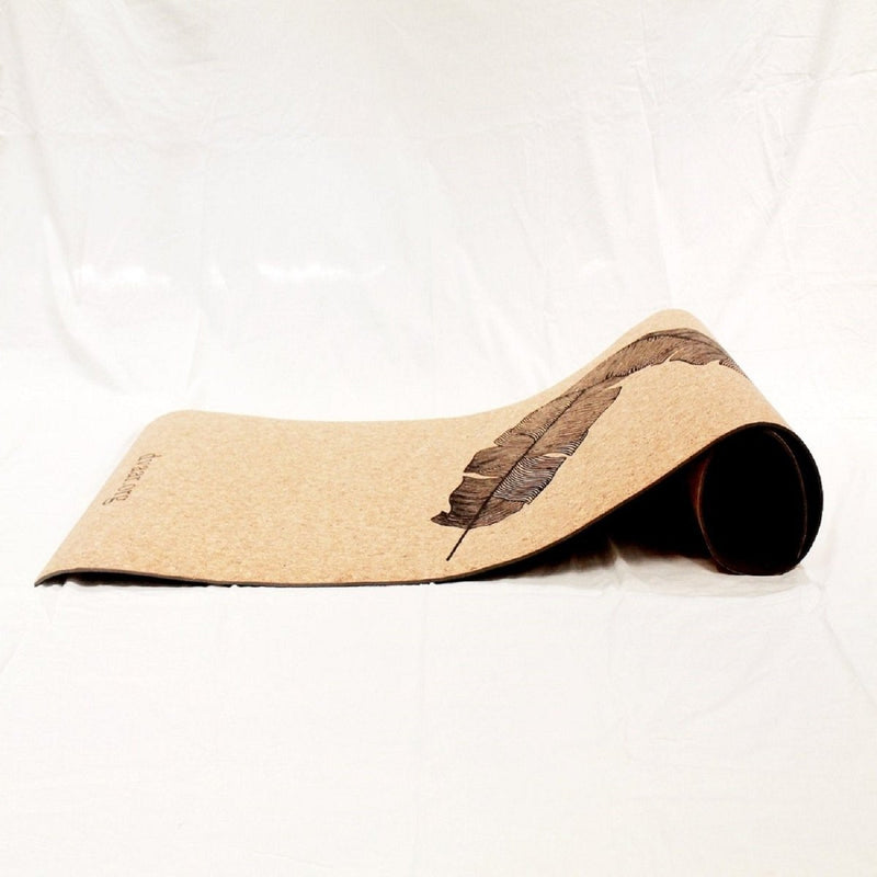 Buy Premium Cork Mats- Pinchya Design | Natural Rubber | Shop Verified Sustainable Yoga Mat on Brown Living™