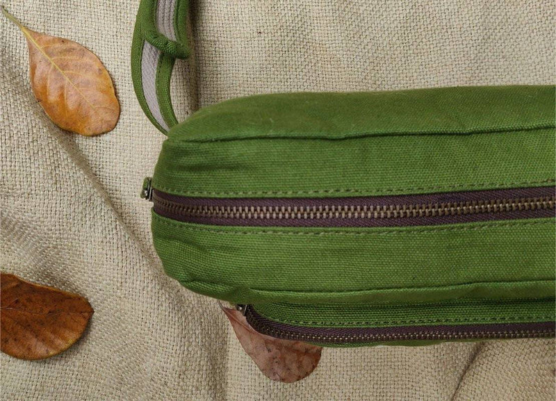 Buy The Travel Light Pack in Moss Green | Shop Verified Sustainable Fanny Packs on Brown Living™