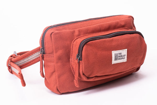 Buy The Travel Light Pack in Tomato Red | Shop Verified Sustainable Fanny Packs on Brown Living™