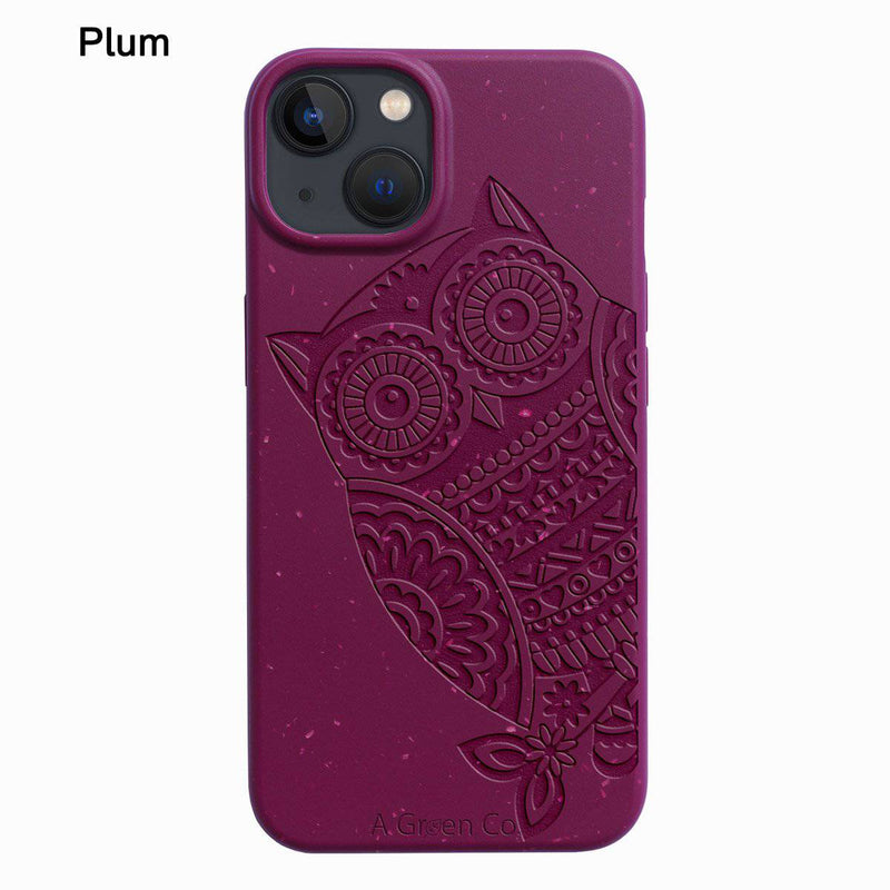 Buy The Wise Owl- Biodegradable Eco-Friendly Mobile Cover /Phone | Shop Verified Sustainable Tech Accessories on Brown Living™