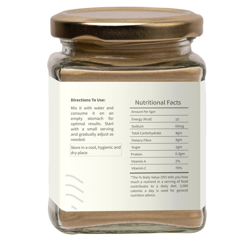 Buy Triphala Powder for Digestive Health & Immune System - 100g | Shop Verified Sustainable Powder Drink Mixes on Brown Living™