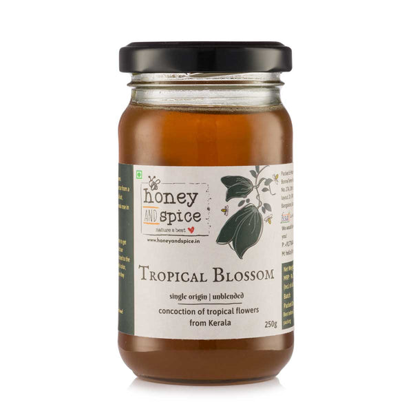 Tropical Blossom Honey | Made In Small Batches | Verified Sustainable Honey & Syrups on Brown Living™