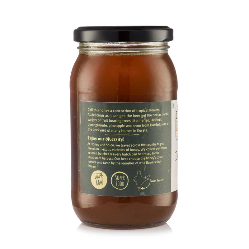 Tropical Blossom Honey | Made In Small Batches | Verified Sustainable Honey & Syrups on Brown Living™