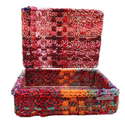 Buy Trousseau Upcycled Plastic Box | Shop Verified Sustainable Baskets & Boxes on Brown Living™