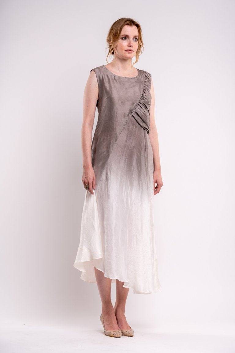 Buy Ukiyo silk dress | Shop Verified Sustainable Womens Dress on Brown Living™