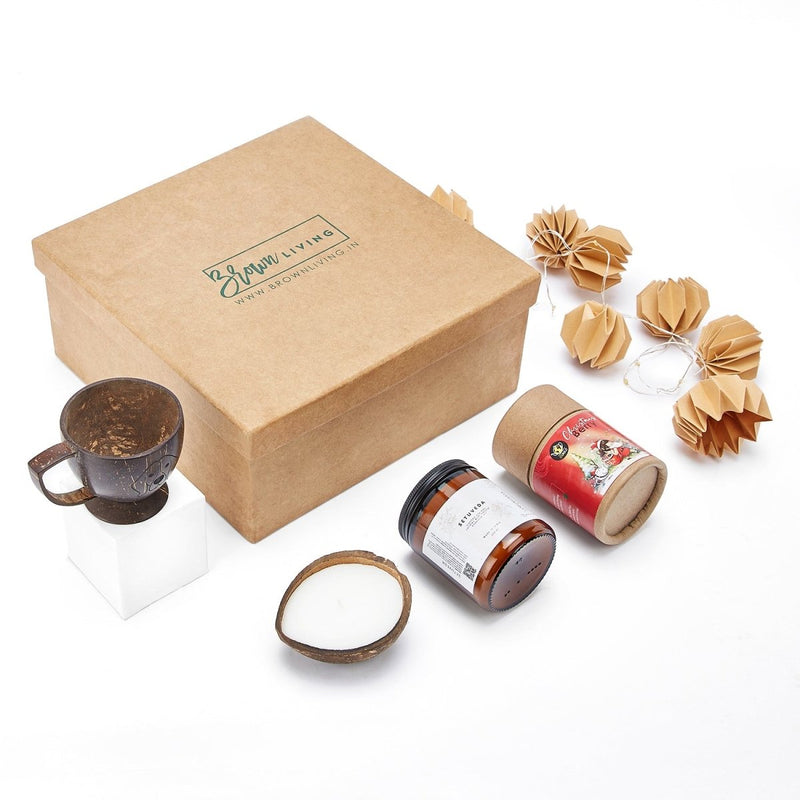 Buy Ultimate Festive Essentials Gift Hamper - Christmas | Shop Verified Sustainable Gift Hampers on Brown Living™