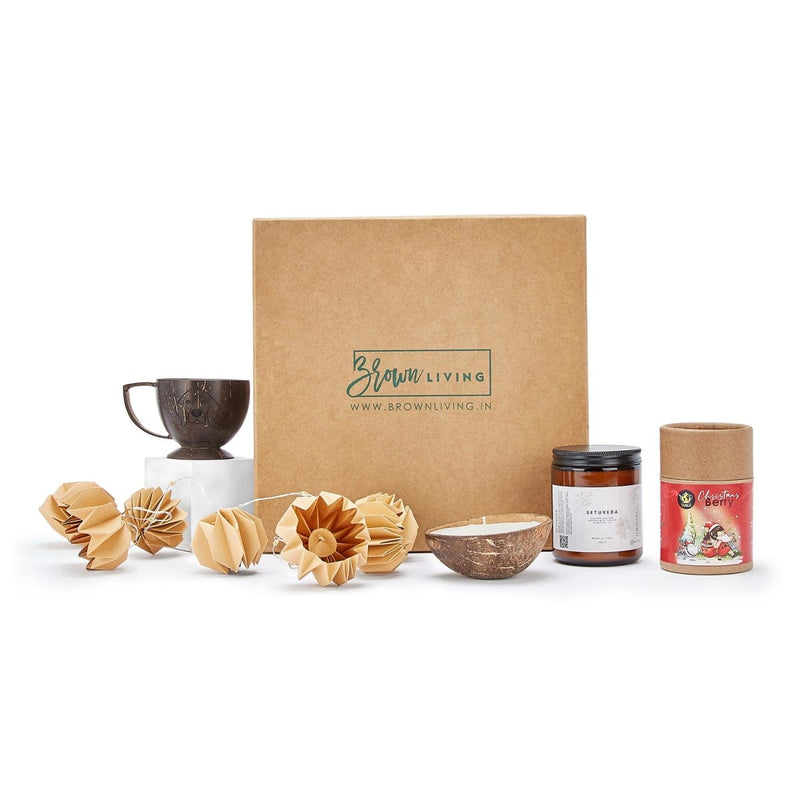 Buy Ultimate Festive Essentials Gift Hamper - Christmas | Shop Verified Sustainable Gift Hampers on Brown Living™