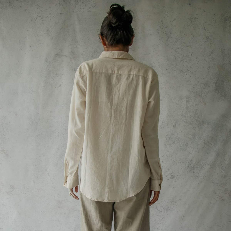 Buy Undyed | Classic Shirt | Shop Verified Sustainable Womens top on Brown Living™