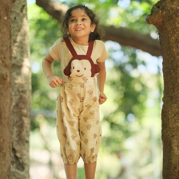 Buy Unisex Abu Romper Set | Shop Verified Sustainable Kids Rompers on Brown Living™