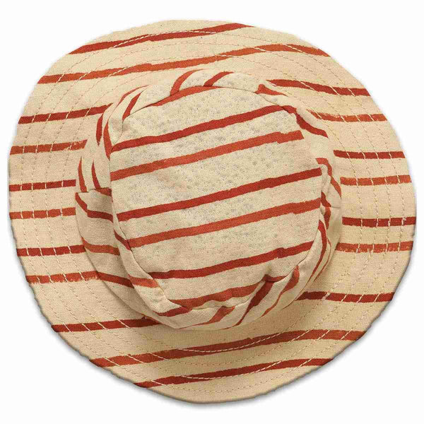 Buy Unisex Adia Printed Hat - Beige | Shop Verified Sustainable Kids Hat on Brown Living™