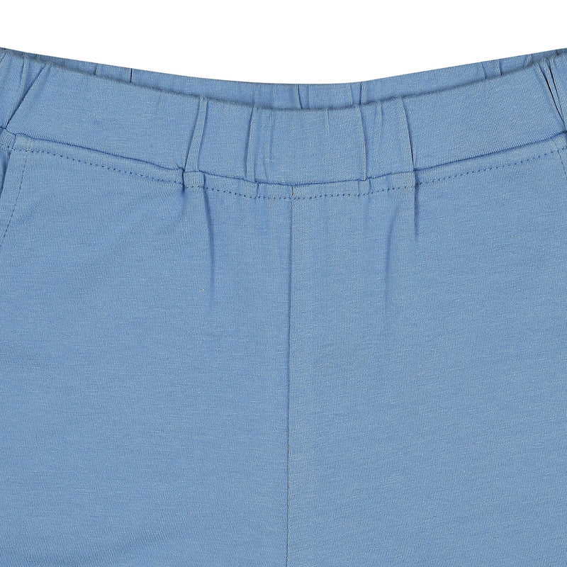 Unisex Organic Cotton Shorts- Cornflower Blue | Verified Sustainable Kids Shorts on Brown Living™