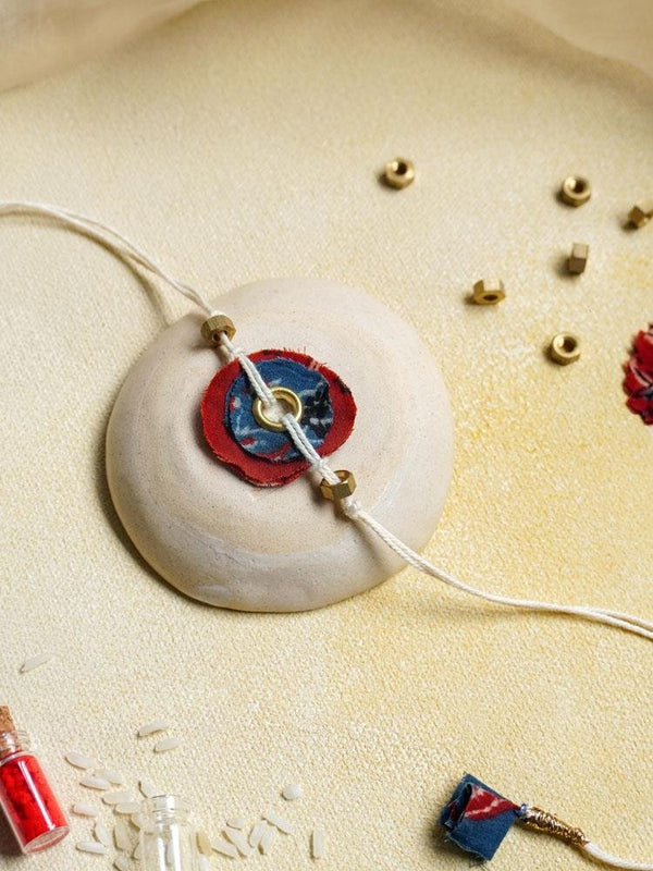 Buy Upcycled Artisanal Rakhi#2 | Shop Verified Sustainable Rakhi on Brown Living™