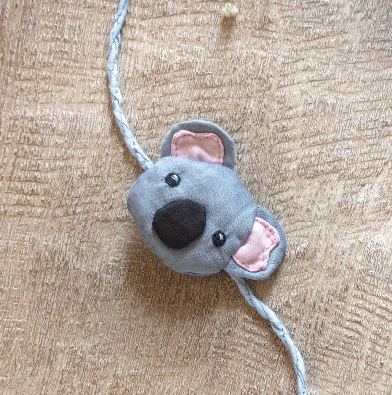 Buy Upcycled Koala Hand Stitched Kids Rakhi | Shop Verified Sustainable Rakhi on Brown Living™