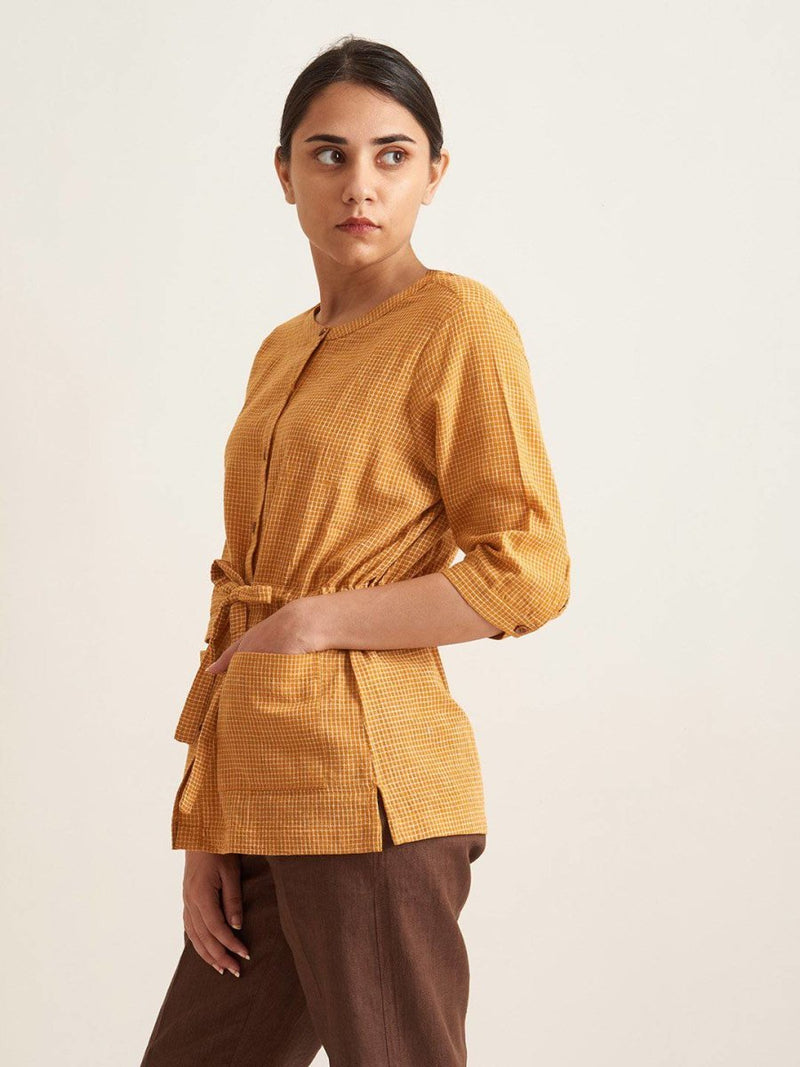 Buy Utility Drawstring Jacket | Shop Verified Sustainable Womens Shirt on Brown Living™