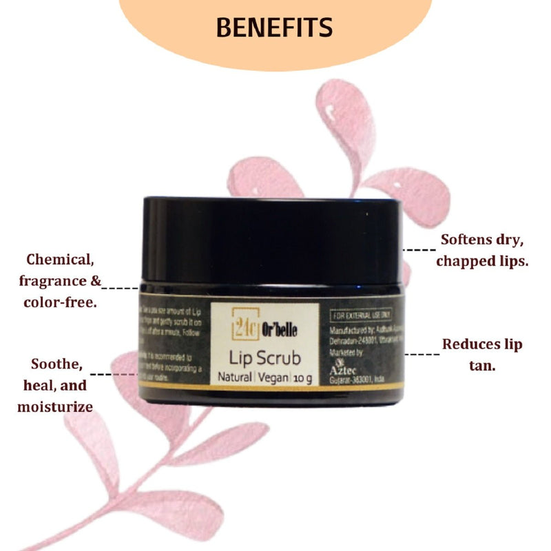 Buy Vegan Lip Scrub with Mango Butter | Shop Verified Sustainable Lip Scrub on Brown Living™