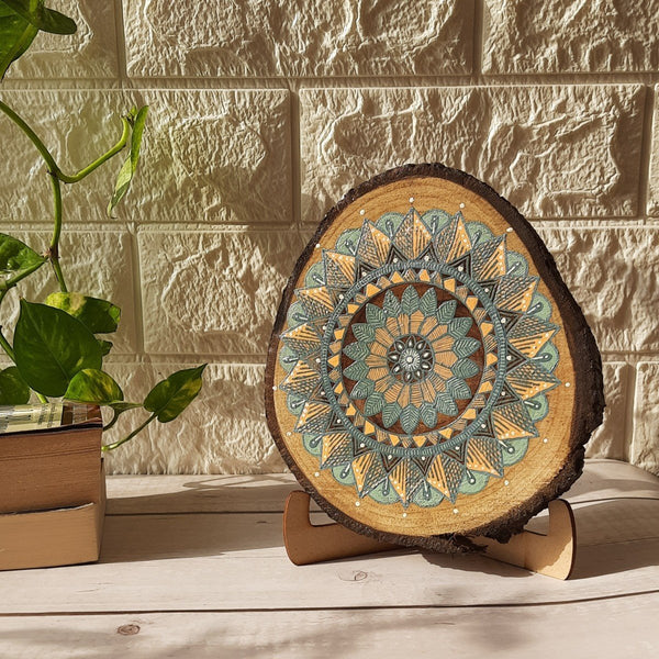 Buy Wall plate with easel stand | Shop Verified Sustainable Table Decor on Brown Living™