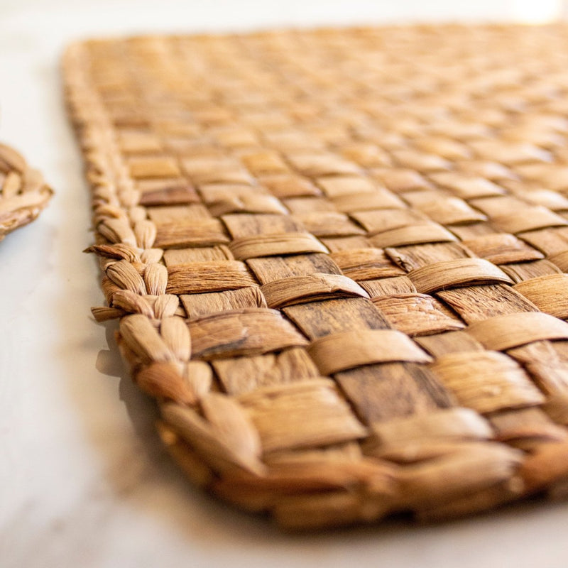 Buy Weaver Water Hyacinth Mat ( Set Of 6) | Shop Verified Sustainable Products on Brown Living