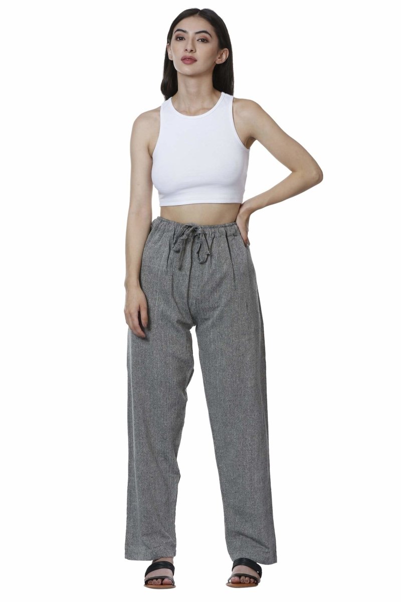 Buy Women's Lounge Pant | Grey | Fits Waist Size 28" to 36" | Shop Verified Sustainable Womens Pants on Brown Living™