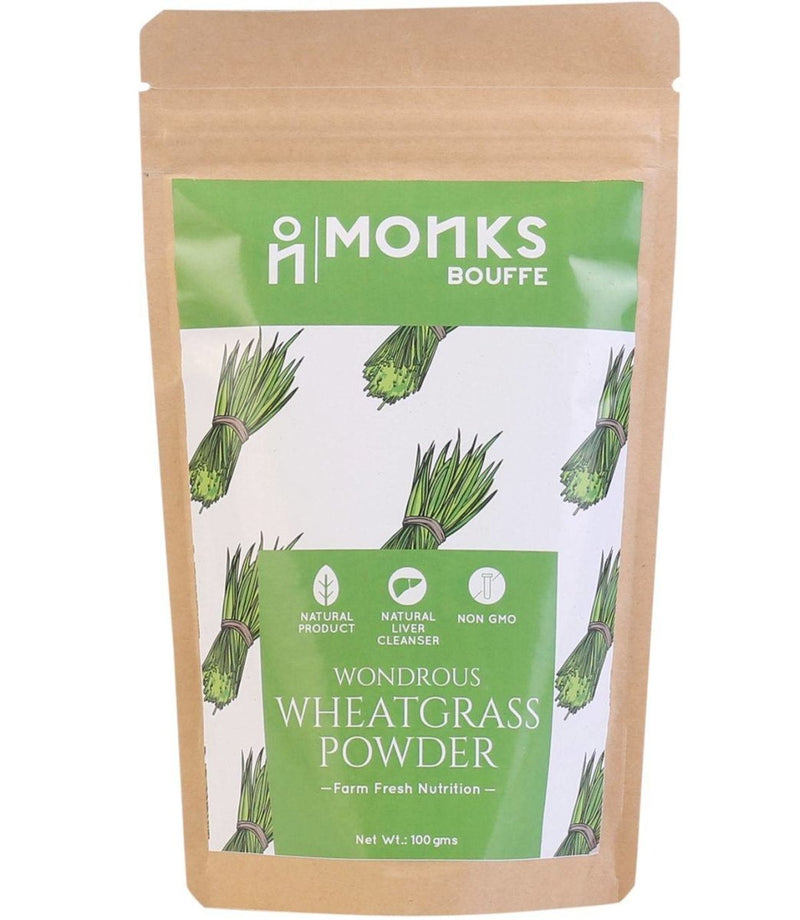 Buy Wondrous Wheatgrass powder - 200g | Shop Verified Sustainable Powder Drink Mixes on Brown Living™