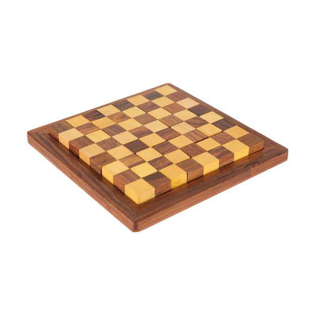 Buy Handmade Indian Wooden Jigsaw Puzzle | Shop Verified Sustainable Learning & Educational Toys on Brown Living™