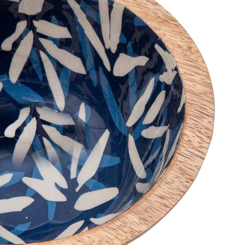 Buy Wooden Indigo Bowl | Shop Verified Sustainable Plates & Bowls on Brown Living™