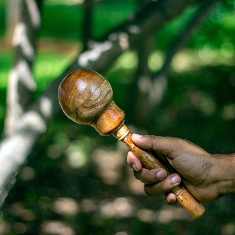 Buy Wooden Maracas Shaker Plain | Shop Verified Sustainable Musical Instruments on Brown Living™