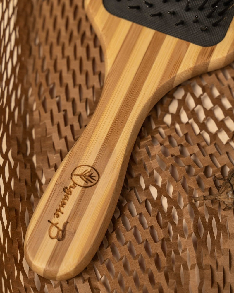 Buy Wooden Paddle Hair Brush | Shop Verified Sustainable Hair Brush on Brown Living™