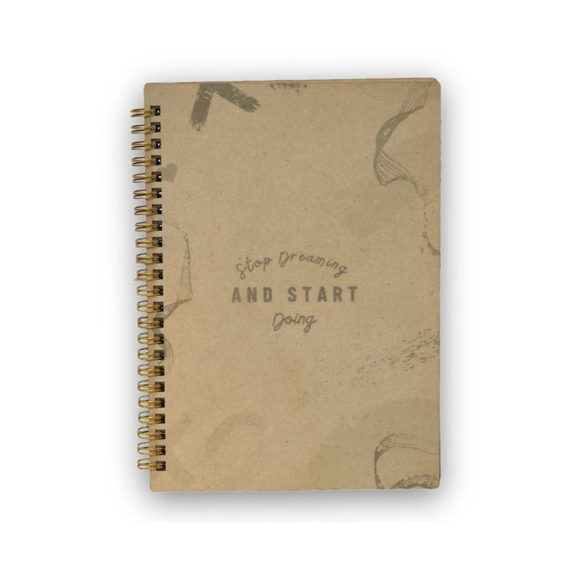 Buy Wooden Sustainable Recycled Diary 1 | A5 Size | 102 Pages | Shop Verified Sustainable Notebooks & Notepads on Brown Living™