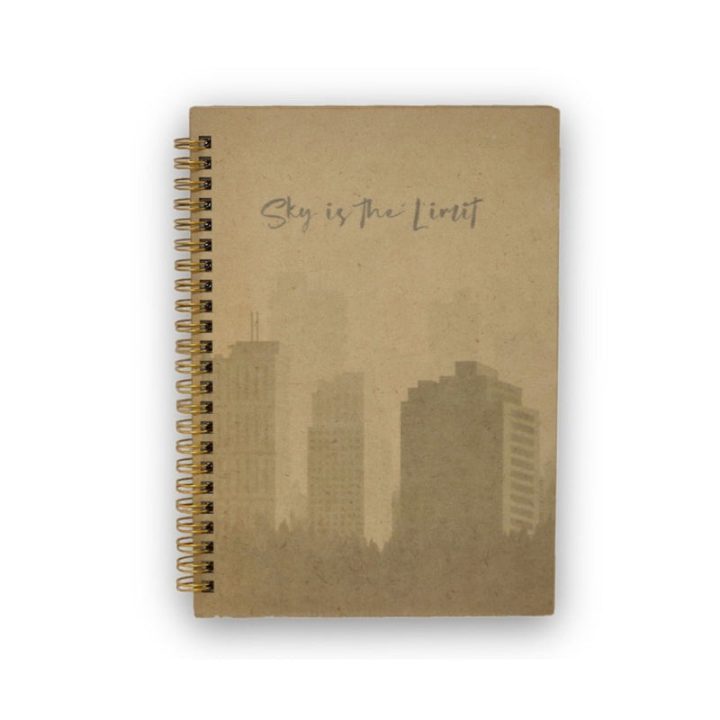 Buy Wooden Sustainable Recycled Diary 2 | A5 Size | 102 Pages | Shop Verified Sustainable Notebooks & Notepads on Brown Living™