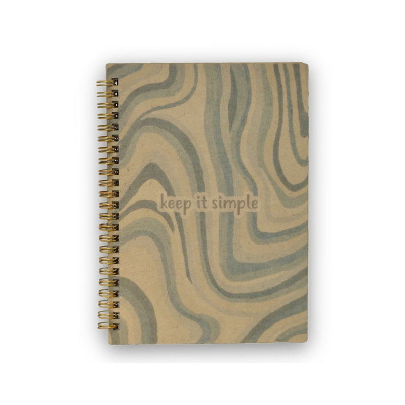 Buy Wooden Sustainable Recycled Diary 3 | A5 Size | 102 Pages | Shop Verified Sustainable Notebooks & Notepads on Brown Living™